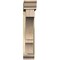 Ekena Millwork Balboa Traditional Rough Sawn Bracket w/ Offset Brace, Douglas Fir, 6"W x 26"D x 30"H BKT0604X26X30BOA01RDF - alternate 4